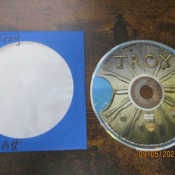 Brad Pitt's Troy DVD ONLY - Picture 2 of 2